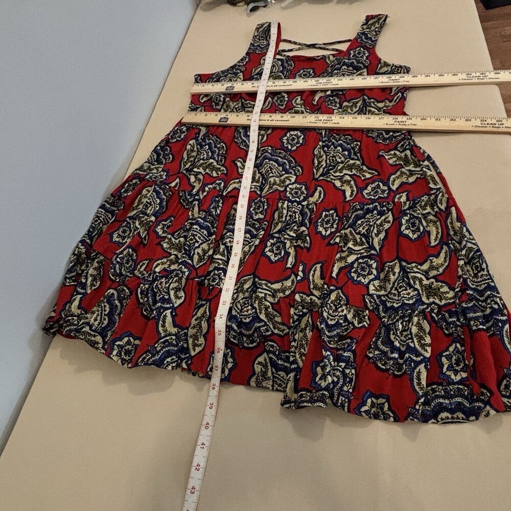 Maurices Women Dress LG Sleeveless Strap Back Pullover Resort Sundress Boho - Picture 11 of 11